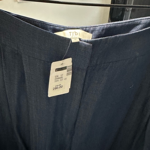 Tibi Women's Blue Wide-Leg Jeans - Picture 6 of 6